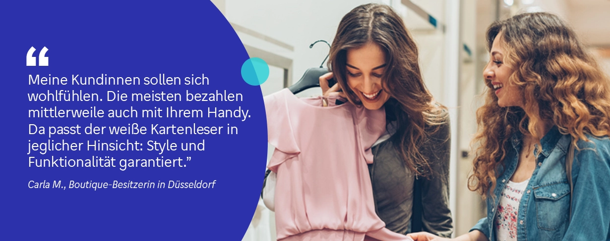 Zitat Boutiquen-Inhaberin