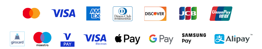 Alle gängigen Bezahlmethoden